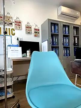 Clinic_Sexy — masturbation in public clinic/