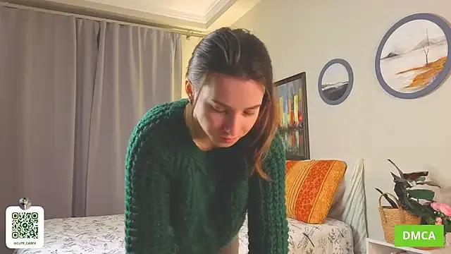 DonnaBurkee — Melt a piece of ice on the breasts