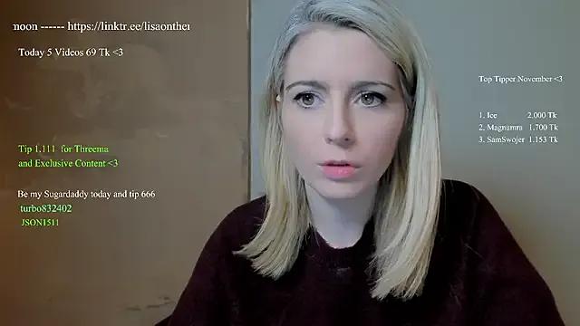 Lisaonthemoon on StripChat