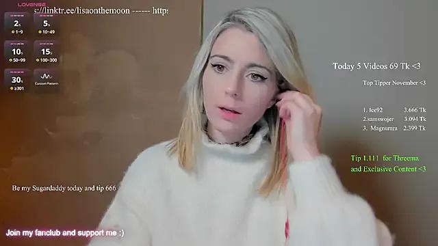 Lisaonthemoon on StripChat