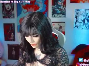 _deadly_doll — (*)Let's Play, Daddy !!! ><  #ahegao #goth #saliva #submissive #anal