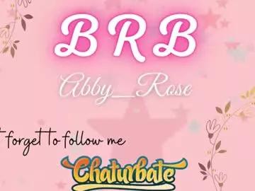 abby_rosse_ on Chaturbate 
