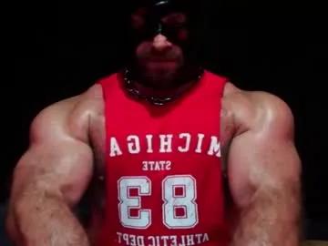 curiousmuscleboy — Current Goal: CUM! at 1000 tokens -- Big horny fucker ready to play #muscle #bodybuilder #pecs #bigass #domination