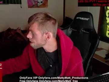 mattymatt_free on Chaturbate 