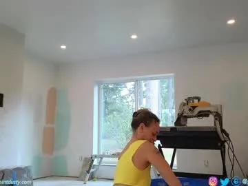 peppermintdusty — Painting and tiling! Goal Is Sexy striptease with 238 remaining to goal! #mature #sensual #natural #milf #squirt