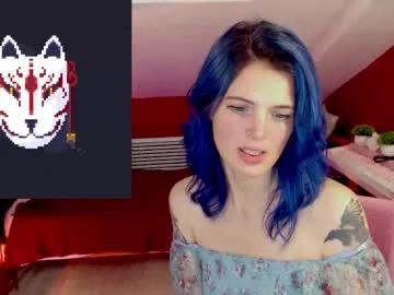 tinybunny_ — 3 hot photos of me #bluehair #tattoo #young #gaming [100 tokens remaining]