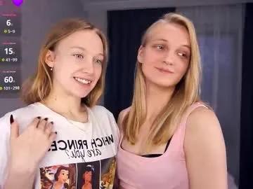 tobicovitt — GOAL: Topless!!! [82 tokens remaining] Hello! We are Mary and Lilly! Let's shine with us! #new #couple #18 #shy #blonde