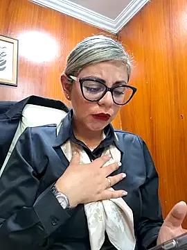 _Cata-Office1 — Totally naked! Blowjob real cumshot FACE