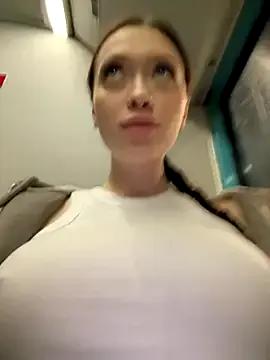 EstaVista — Massage boobs each other public + cutTop