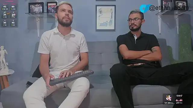 ETHAN_ADAM — fuckshow and hot kisses