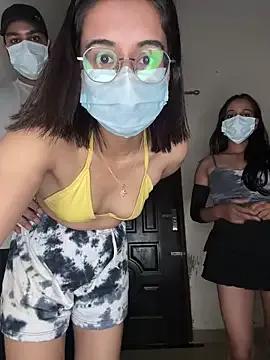 Hotalliee — Spank both girls 
