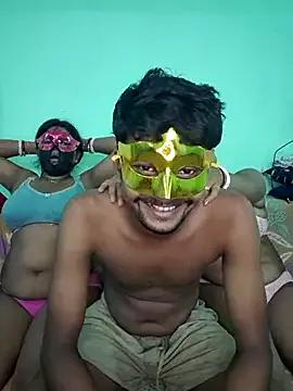 Indian_threesom_4 on StripChat 