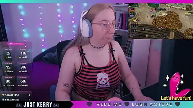JustKerry — BOOBS OUT 