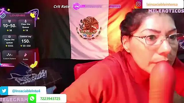LaInsaciableIntensa on StripChat