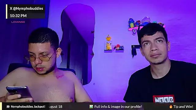 Nymphobuddies on StripChat