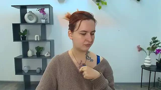 RubyHolmess — sitting in clothes without a bra