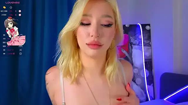 SallyCha — Suck fingers + a lot saliva