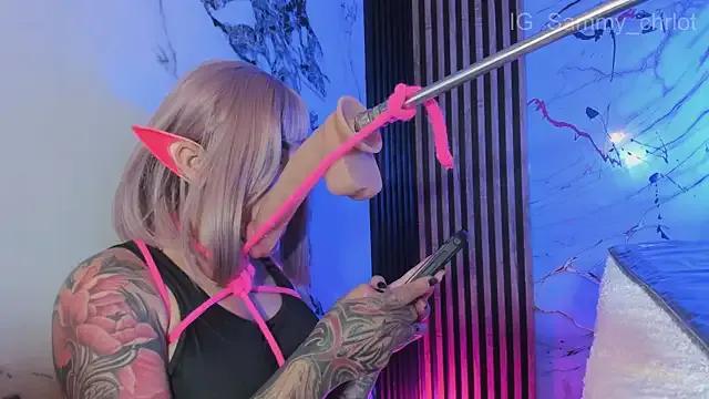 Sammy_charlot — control por 5 min + cum explotion